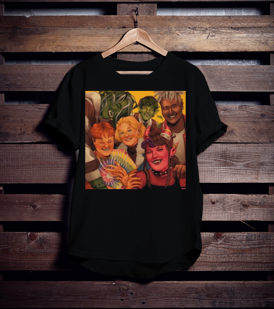We're The Bad Fantasy Friends Group T-Shirt