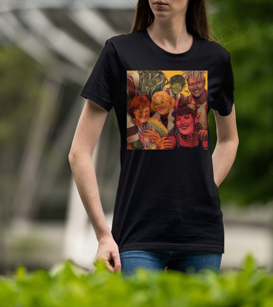 We're The Bad Fantasy Friends Group T-Shirt