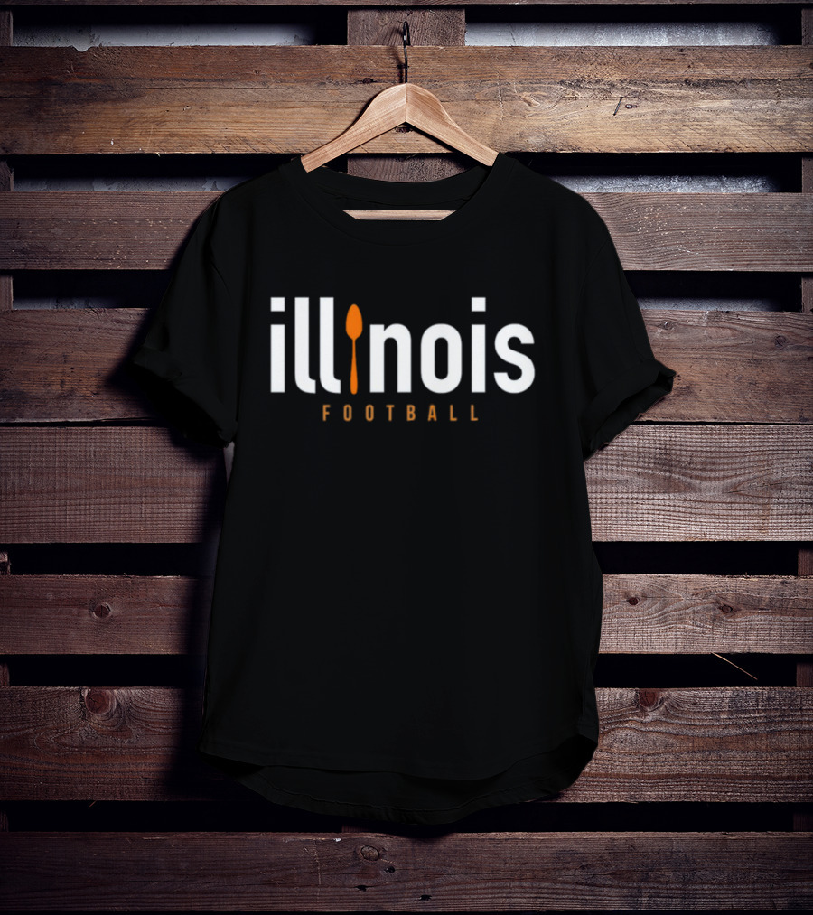 Illinois Football Witherspoon Spoon T-Shirt