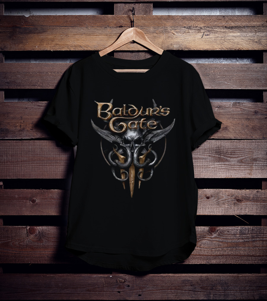 Baldur's Gate 3 Mind Flayer Emblem T-Shirt