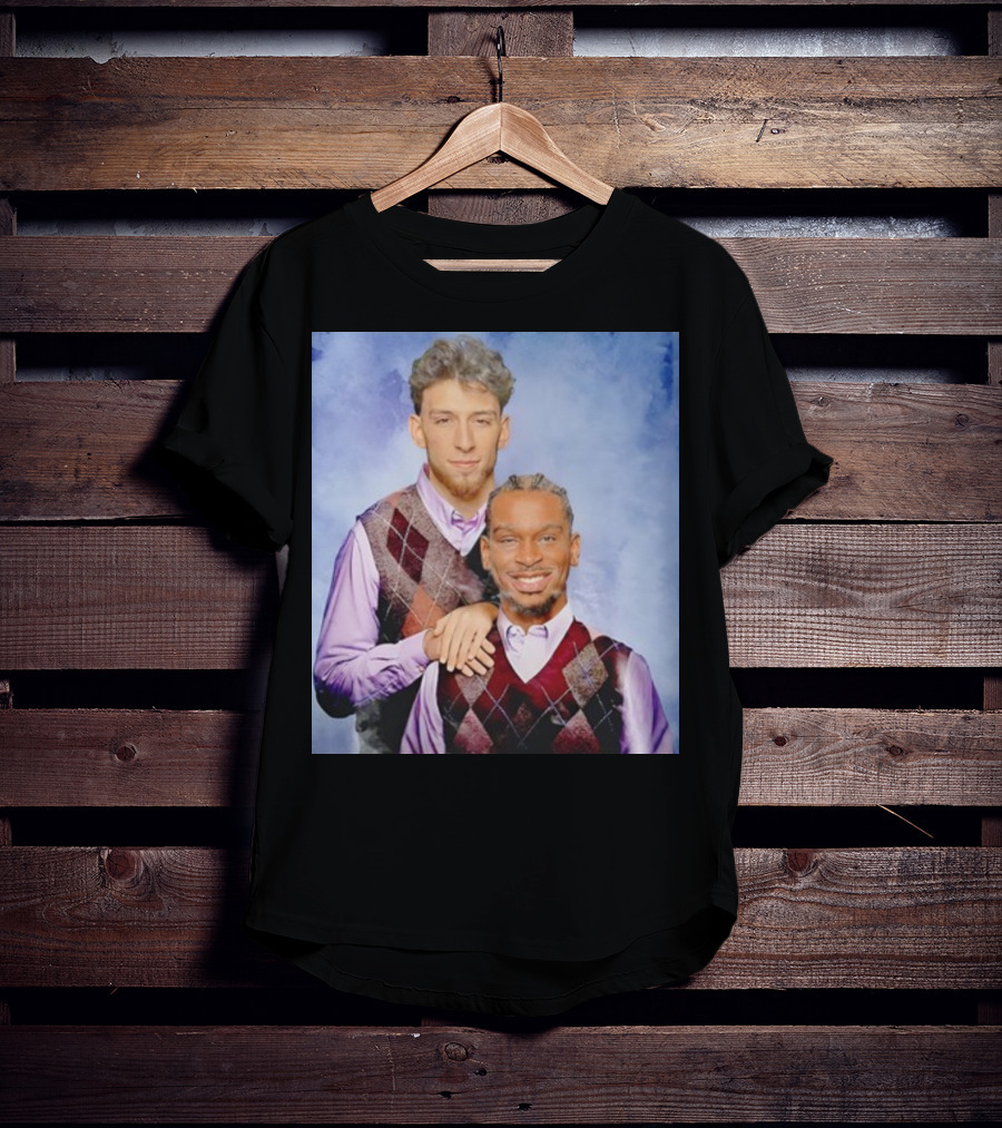 Chet Holmgren Shai Gilgeous Family Portrait Stepbrothers Sweater Look T-Shirt