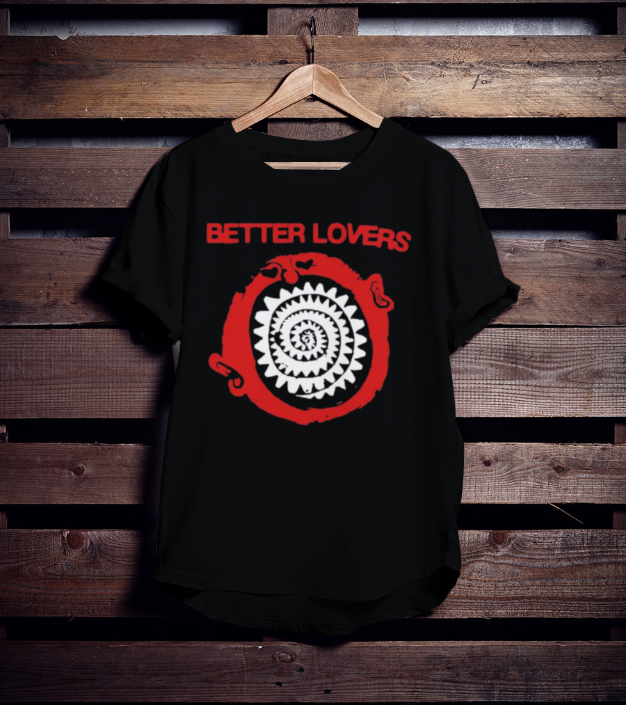 Better Lovers Red Spiral Teeth T-Shirt