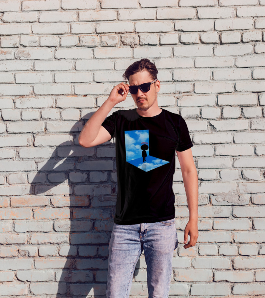 Dignity Cloud Reflection Angel T-Shirt