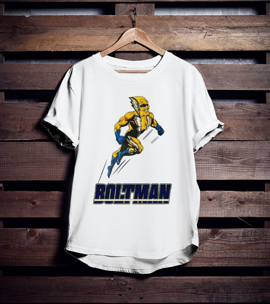 Boltman Superhero With Lightning Costume T-Shirt