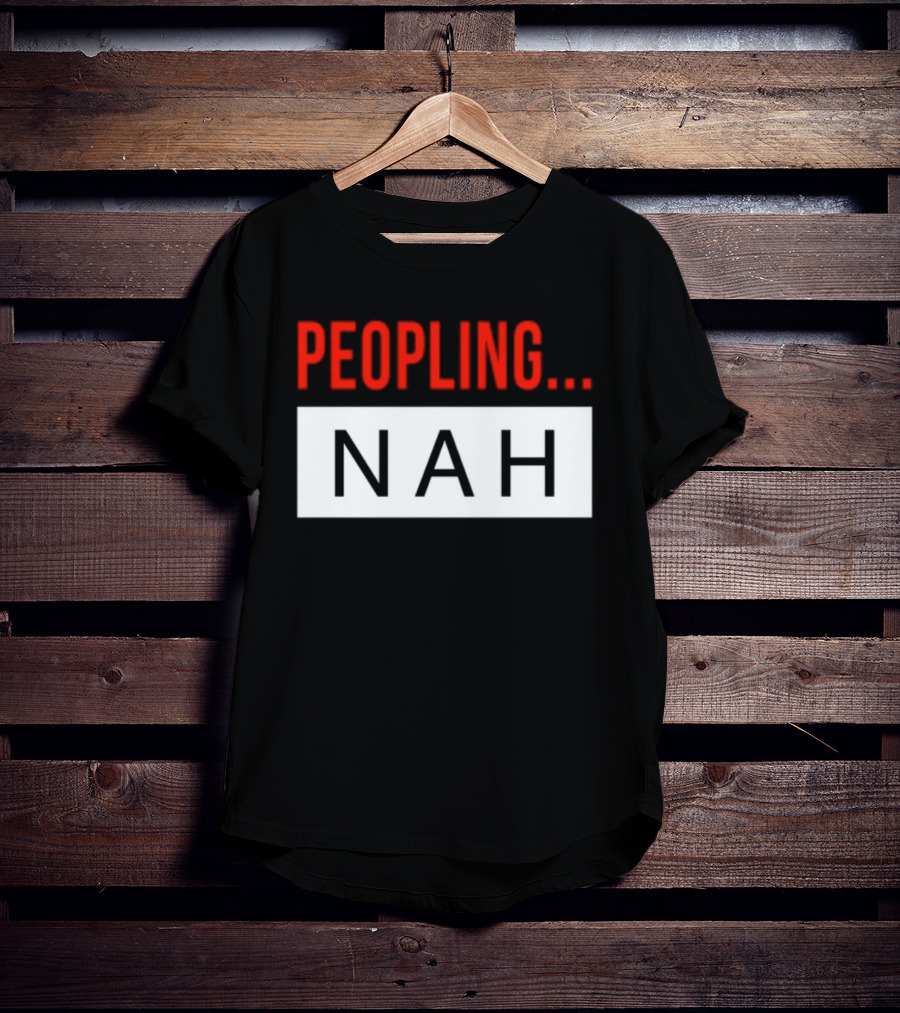 Peopling Nah Minimalist T-Shirt