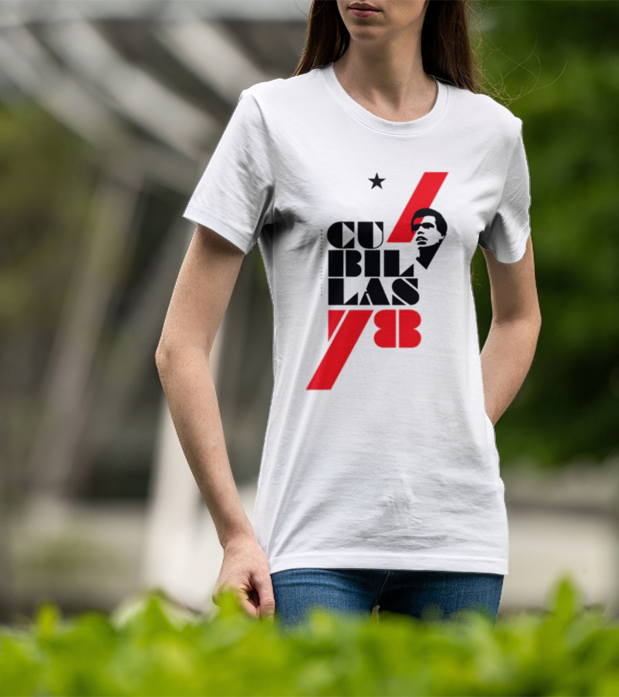 CUBILLAS 78 Star Iconic Red And Black T-Shirt