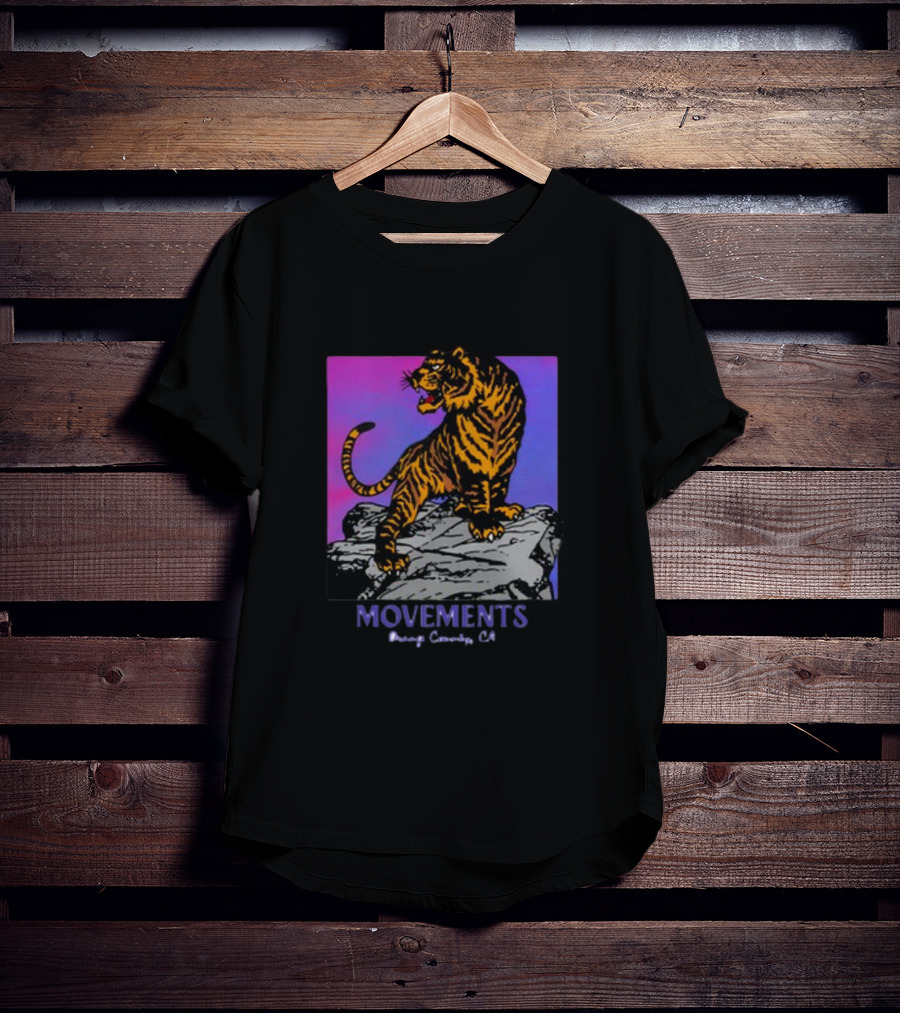 Movements Tiger Orange County CA T-Shirt