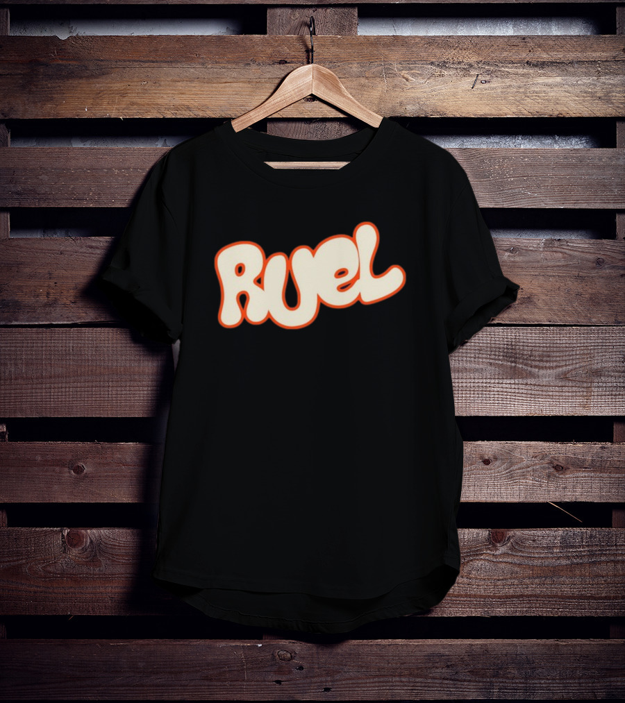 Ruel Puff Text T-Shirt