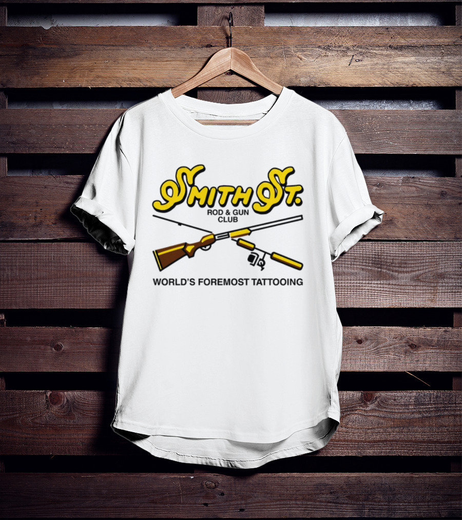 Smith St Rod And Gun Club World's Foremost Tattooing T-Shirt