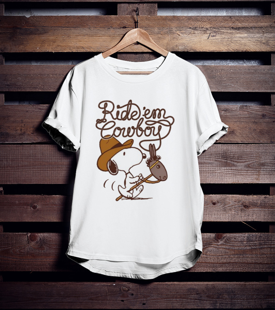 Ride Em Cowboy Snoopy T-Shirt