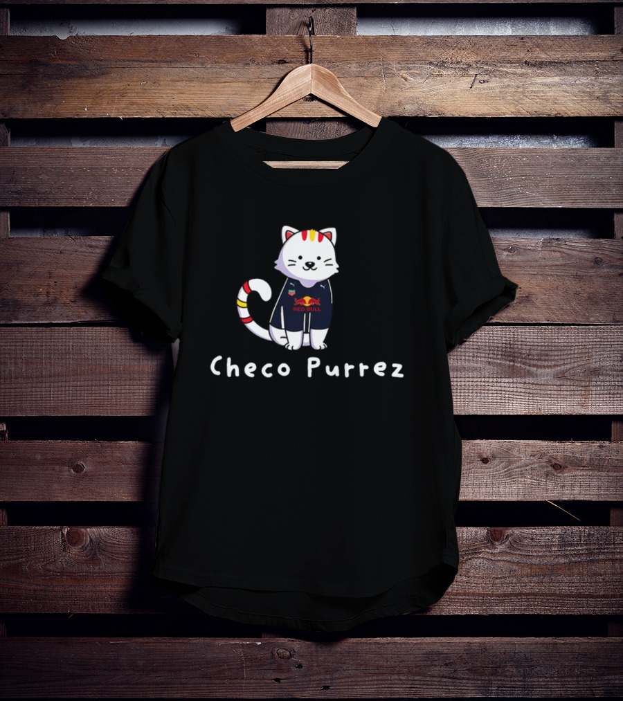 Checo Purrez Red Bull Cat T-Shirt