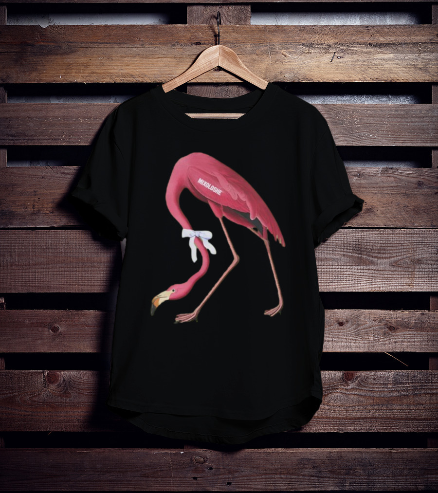 Mixoloshe Flamingo Team Crewneck T-Shirt