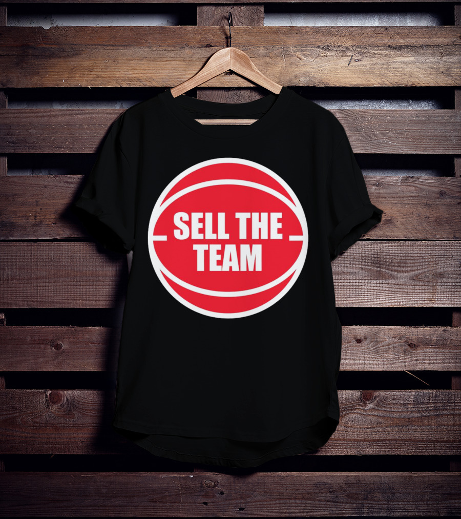 Detroit Pistons Sell The Team Basketball T-Shirt