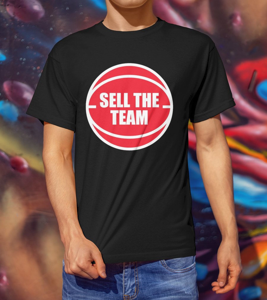 Detroit Pistons Sell The Team Basketball T-Shirt