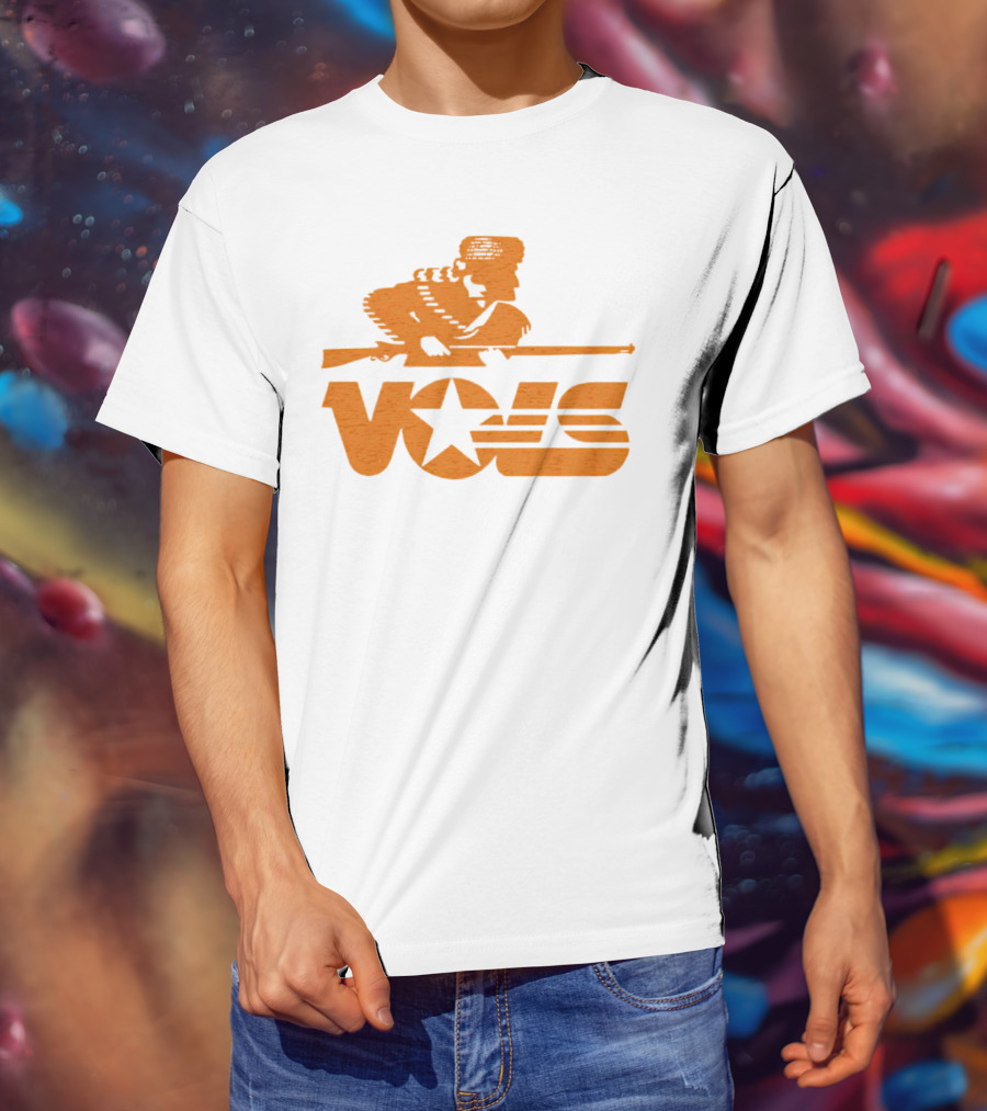 Tennessee Vols Vintage Rifle Star Retro T-Shirt
