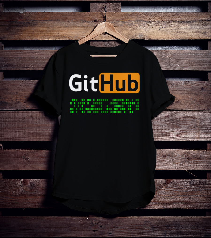 GitHub Code Contribution Squares T-Shirt