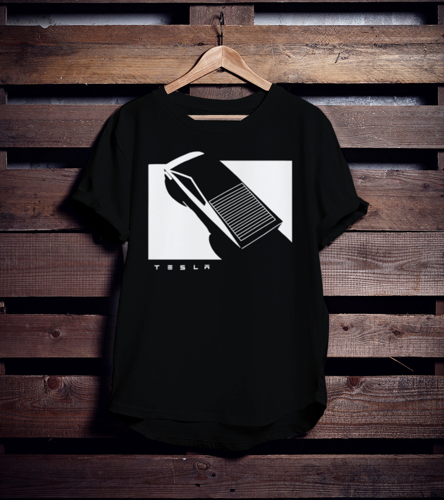 Tesla Cybertruck Monochrome Concept T-Shirt