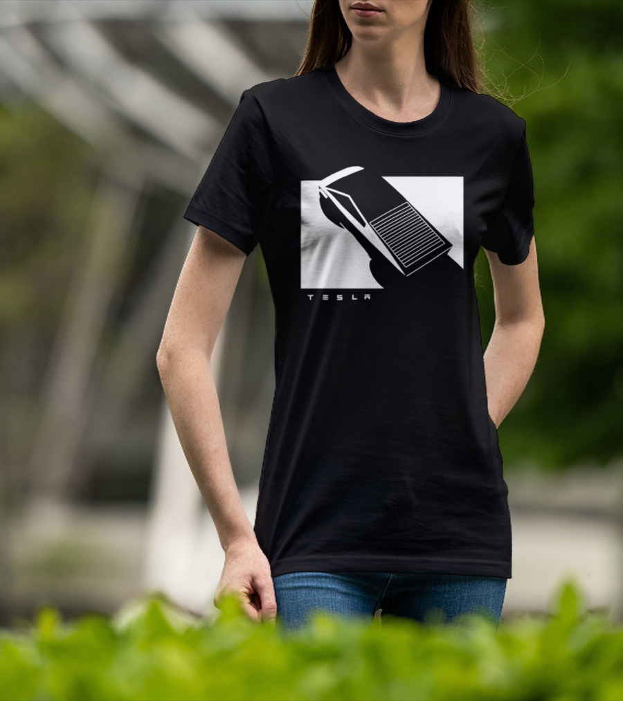 Tesla Cybertruck Monochrome Concept T-Shirt