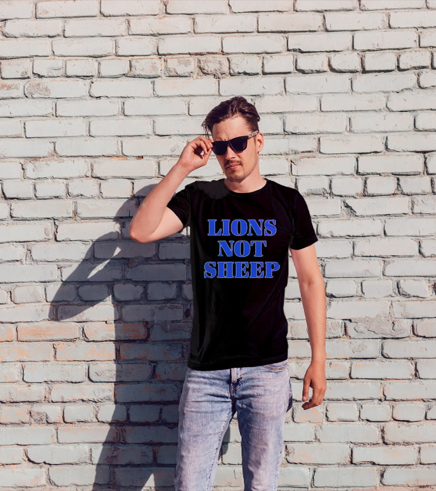 Jessica Irvine Lions Not Sheep T-Shirt