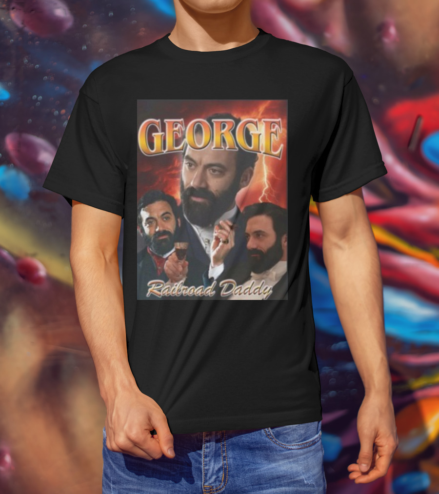 George Mummydearestpodcast Railroad Daddy T-Shirt