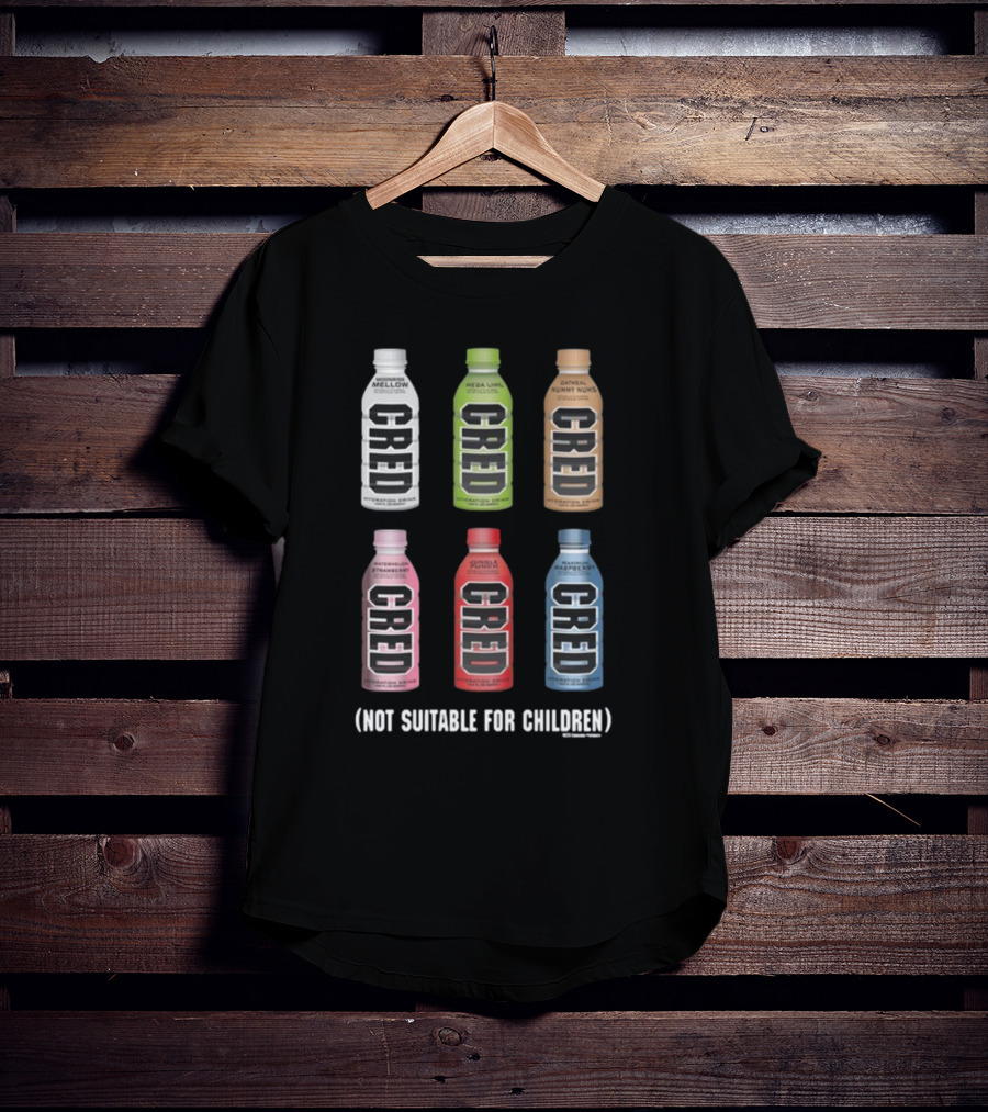 South Park Cred Bottles Mellow Mega Lime Oatmeal Gunk Nuts German Water Not Suitable For Children T-Shirt