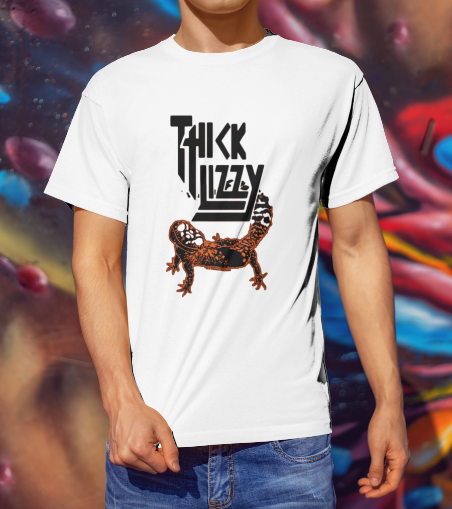 Thick Lizzy Folk Freegan Drunk Lizard T-Shirt