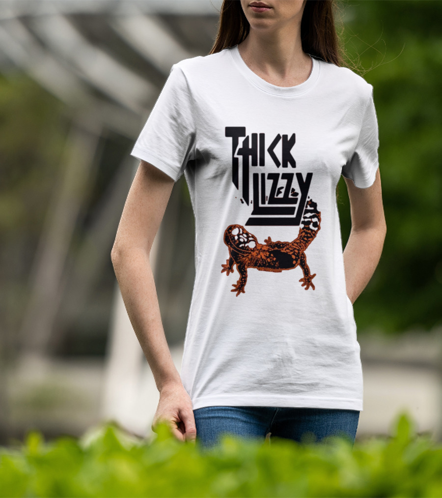 Thick Lizzy Folk Freegan Drunk Lizard T-Shirt