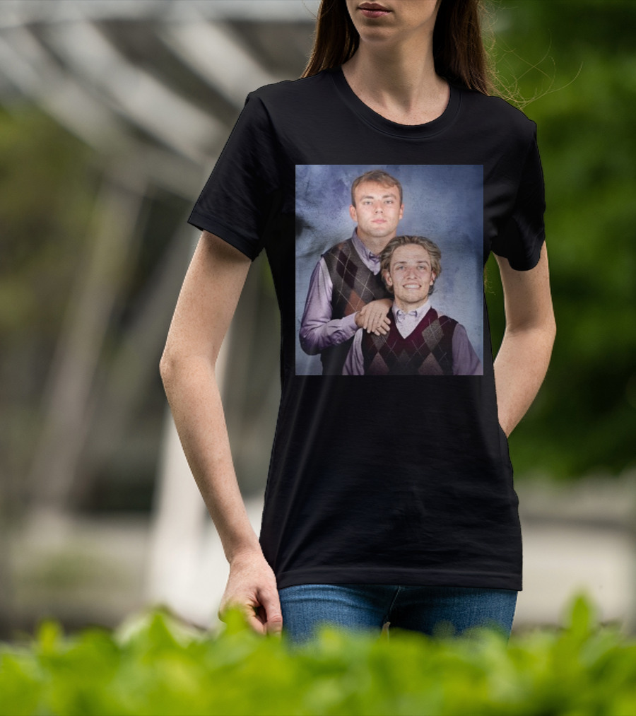 Carson Beck Brock Bowers Step Brothers Comedy Portrait T-Shirt