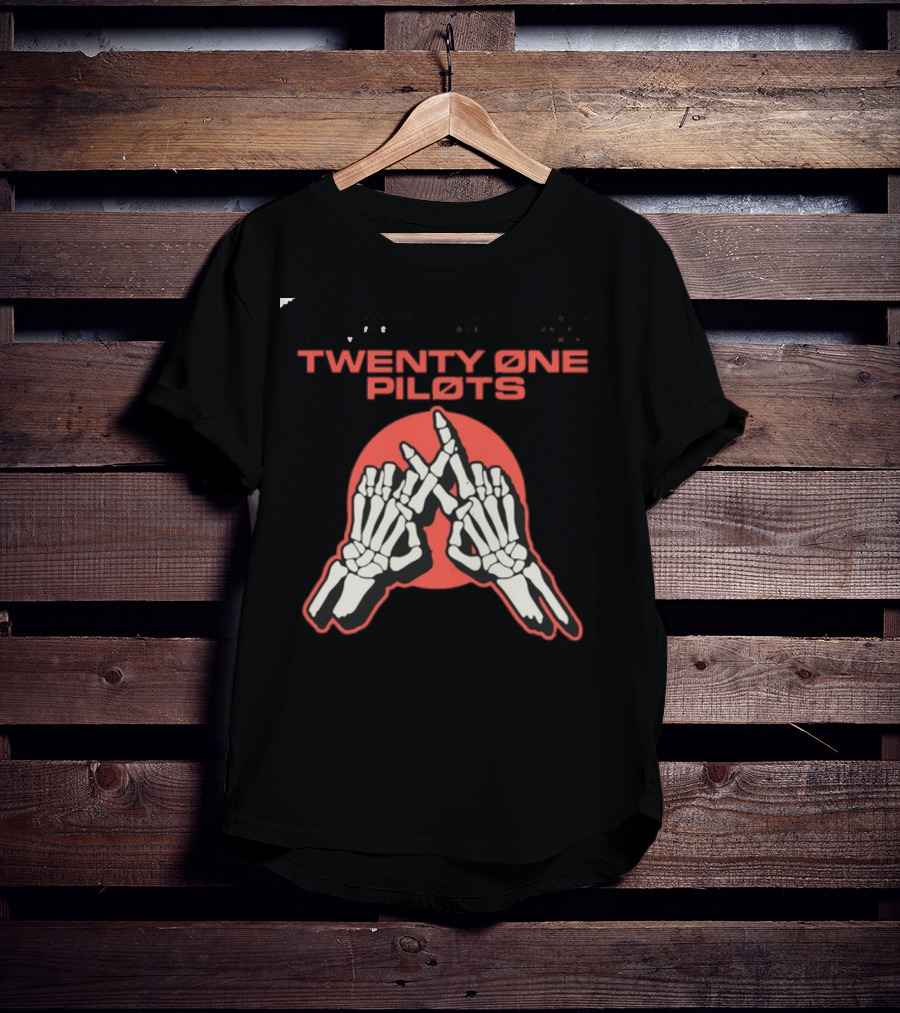 Twenty One Piløts Skeleton Hands I Created This World To Feel Some Control T-Shirt