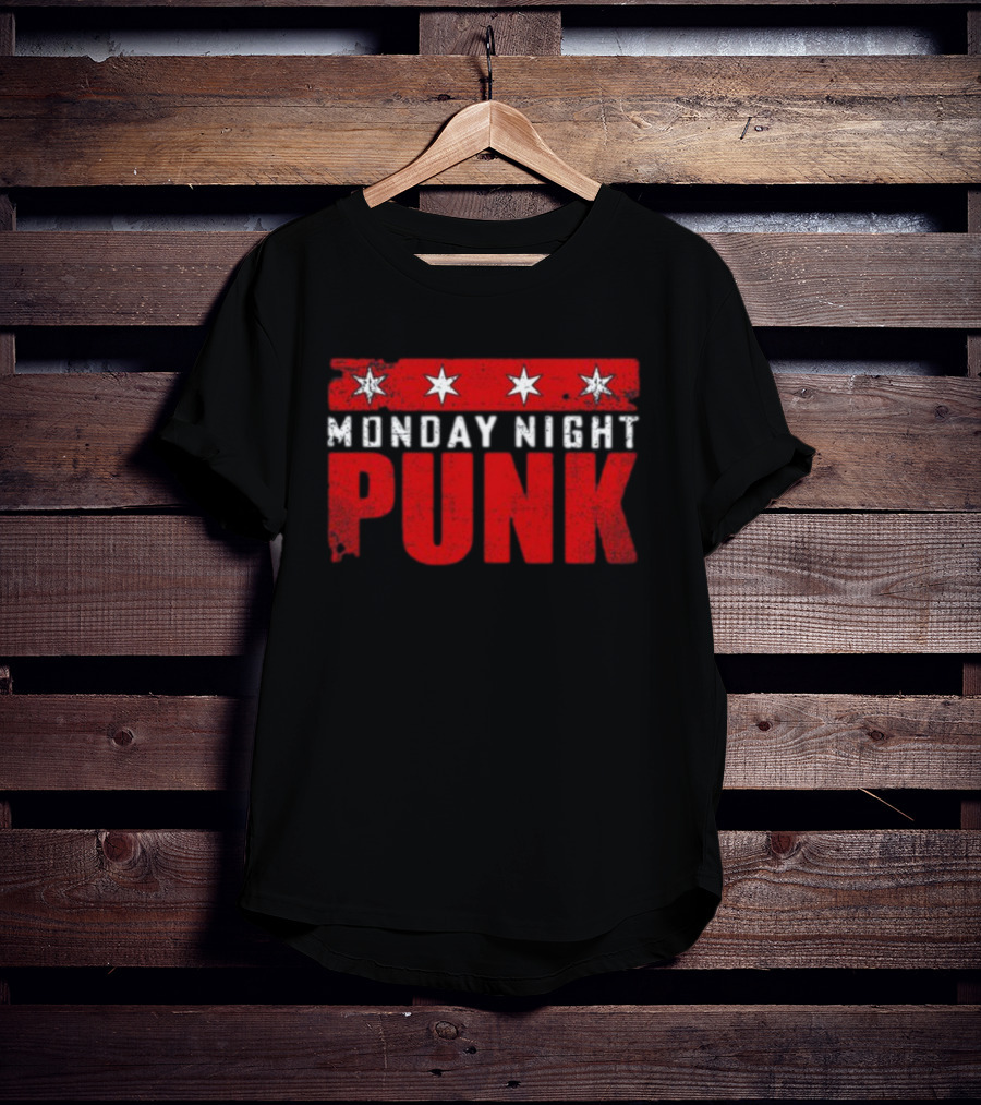 Monday Night Punk CM Punk WWE Wrestling T-Shirt