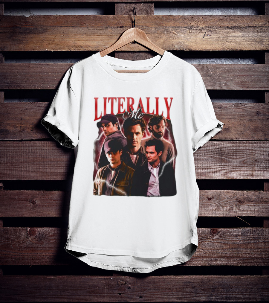 Notsafeforwear Joe Goldberg Literally Me Collage T-Shirt