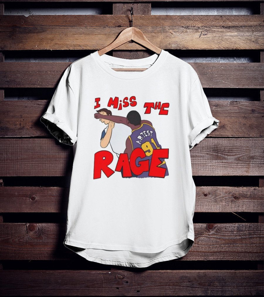 Lucca International I Miss The Rage Artest 91 T-Shirt