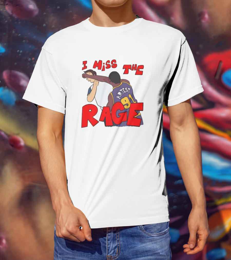 Lucca International I Miss The Rage Artest 91 T-Shirt
