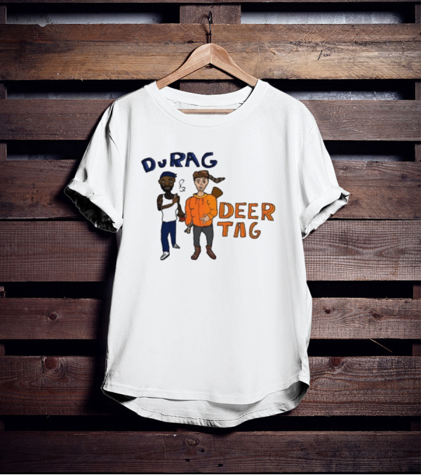 Topbananausa Store Durag Deer Tag T-Shirt