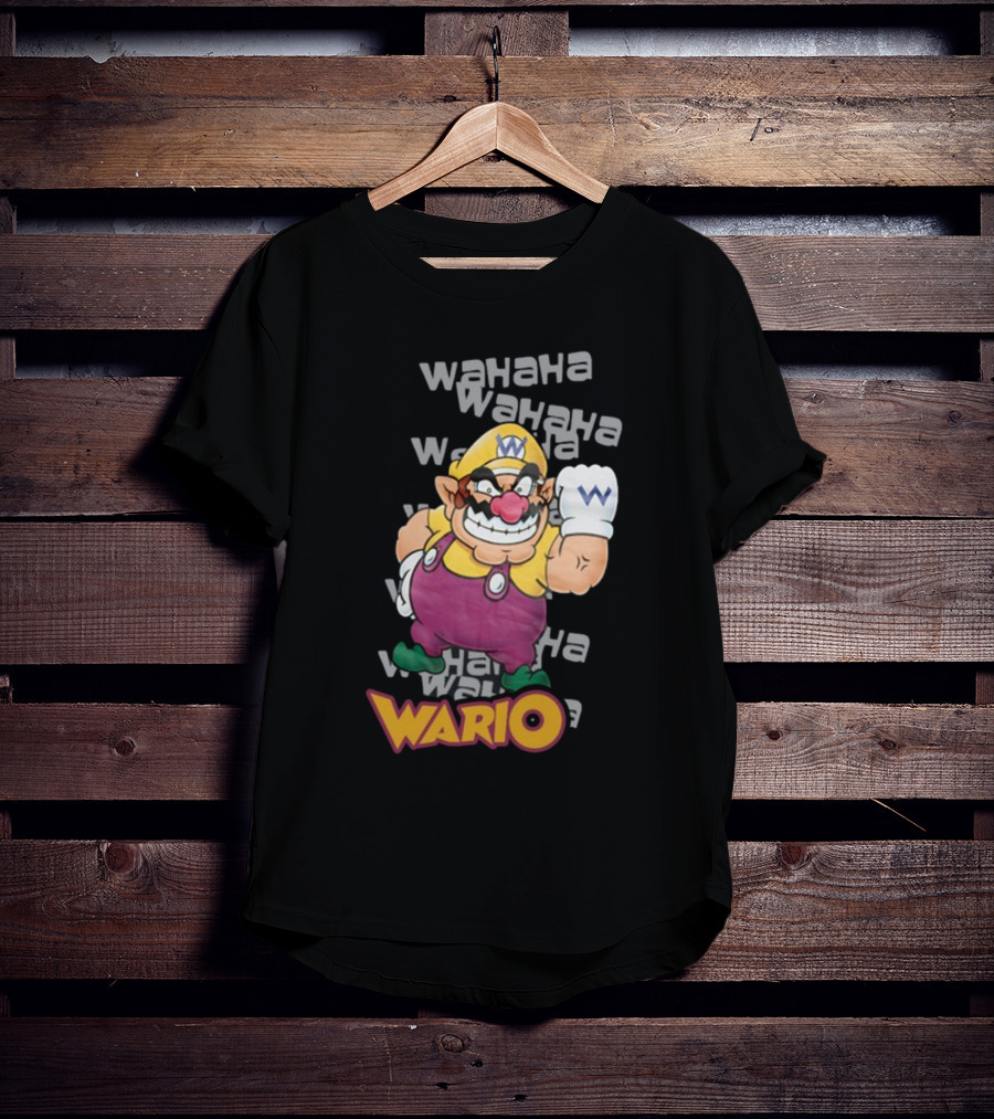 Wahaha Wario Big Beef Wario T-Shirt