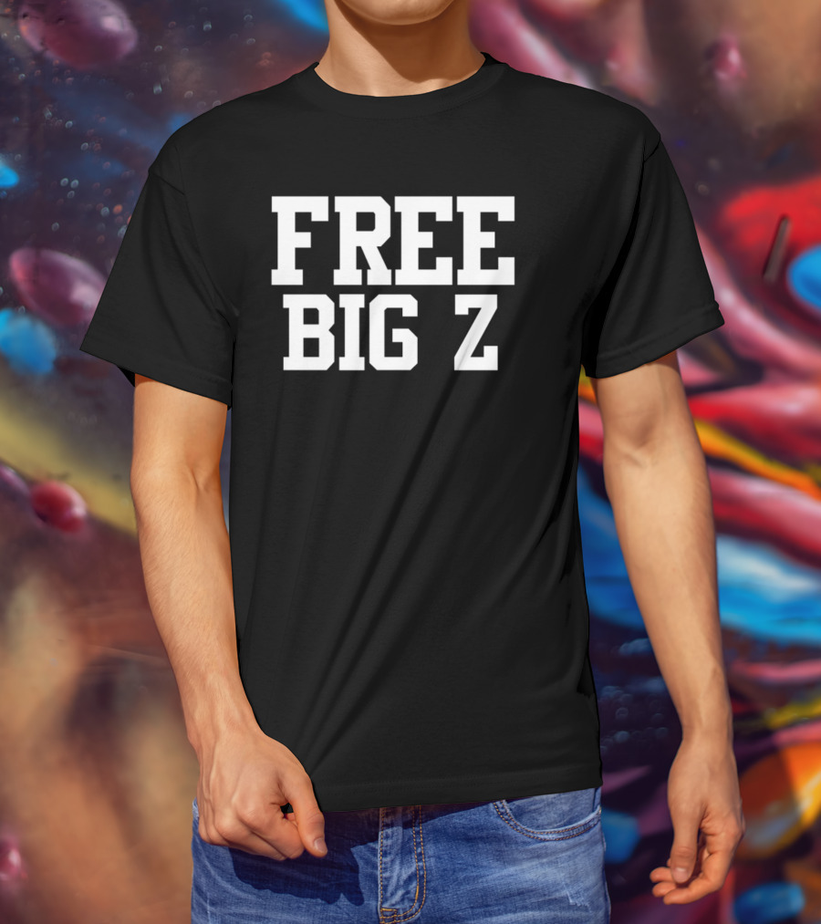 Free Big Z Movement For Fans Of Zydrunas Ilgauskas T-Shirt