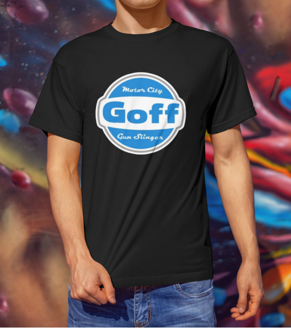 Goff Motor City Gun Slinger T-Shirt
