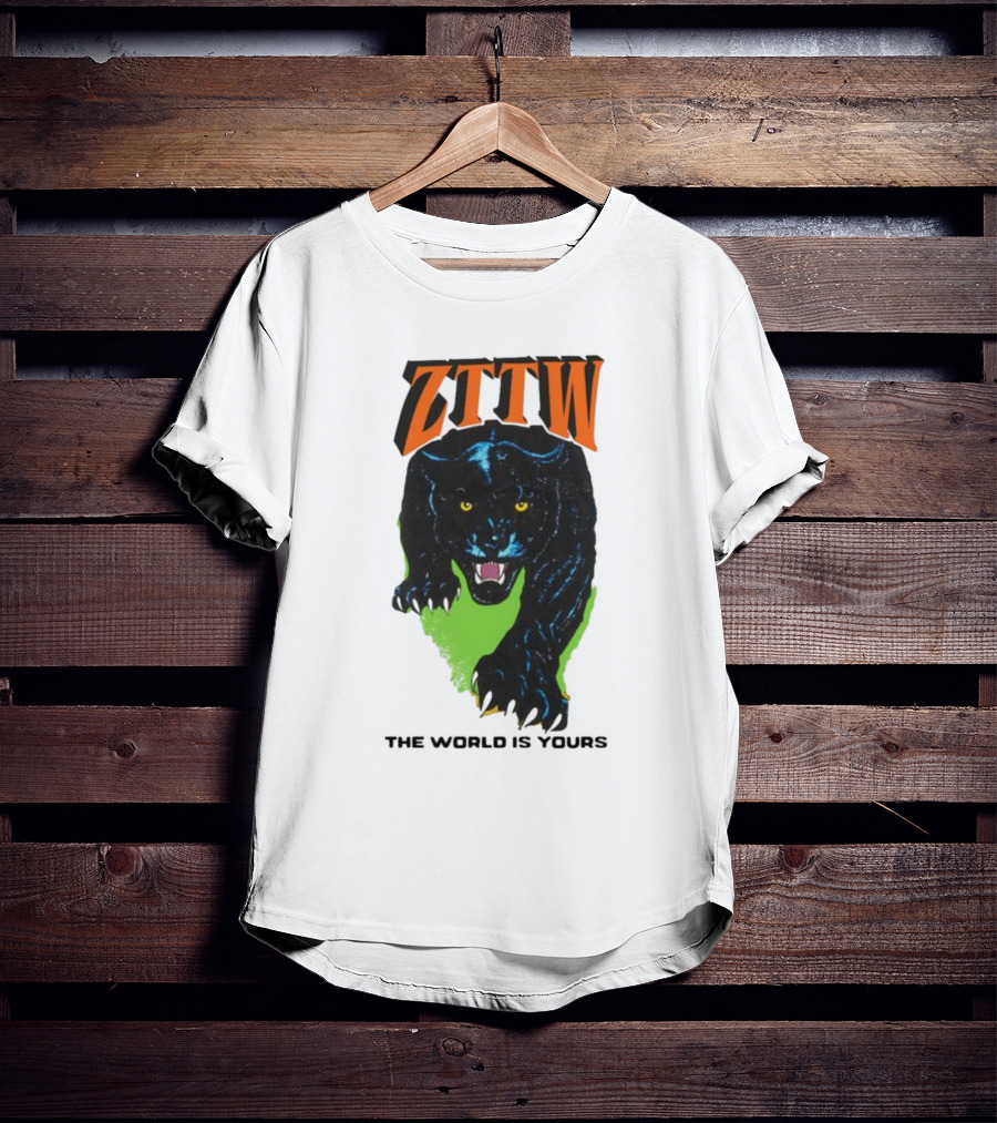 ZTTW The World Is Yours Black Panther T-Shirt