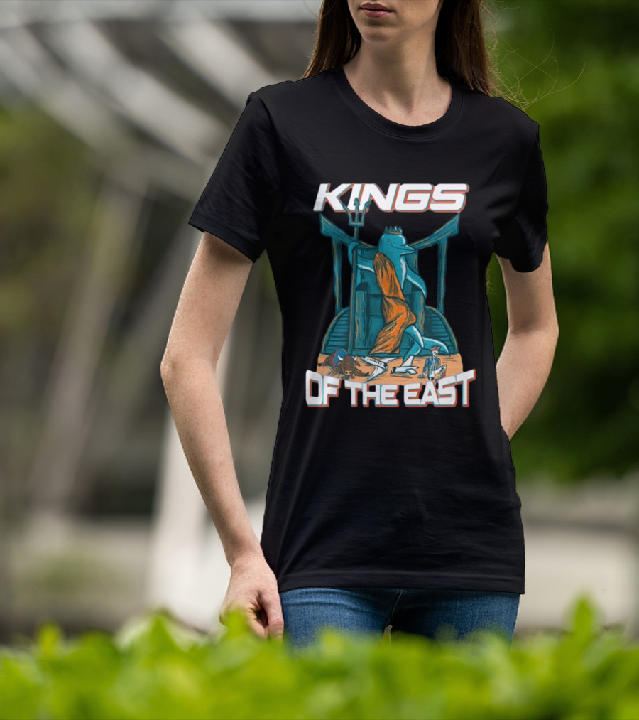 Nickysmokess Miami Dolphins Kings Of The East T-Shirt