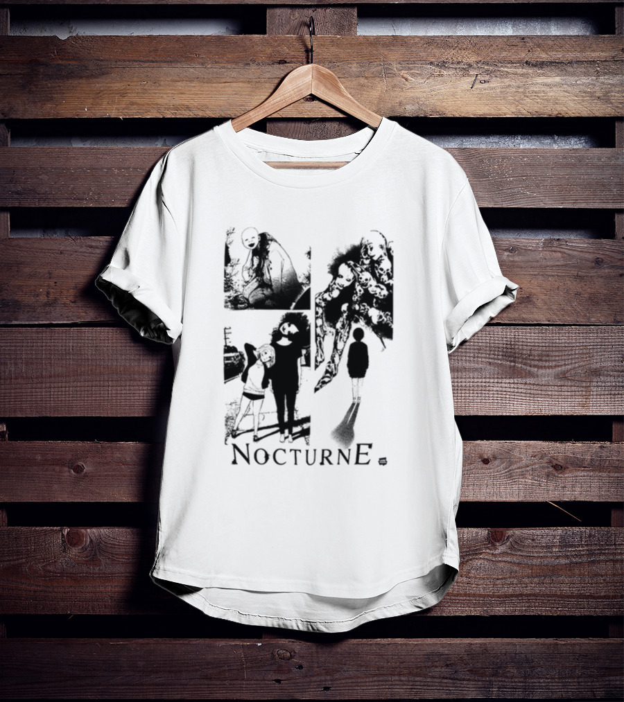Nocturne Fyyaa123 Mysterious Panels Horror Figures T-Shirt