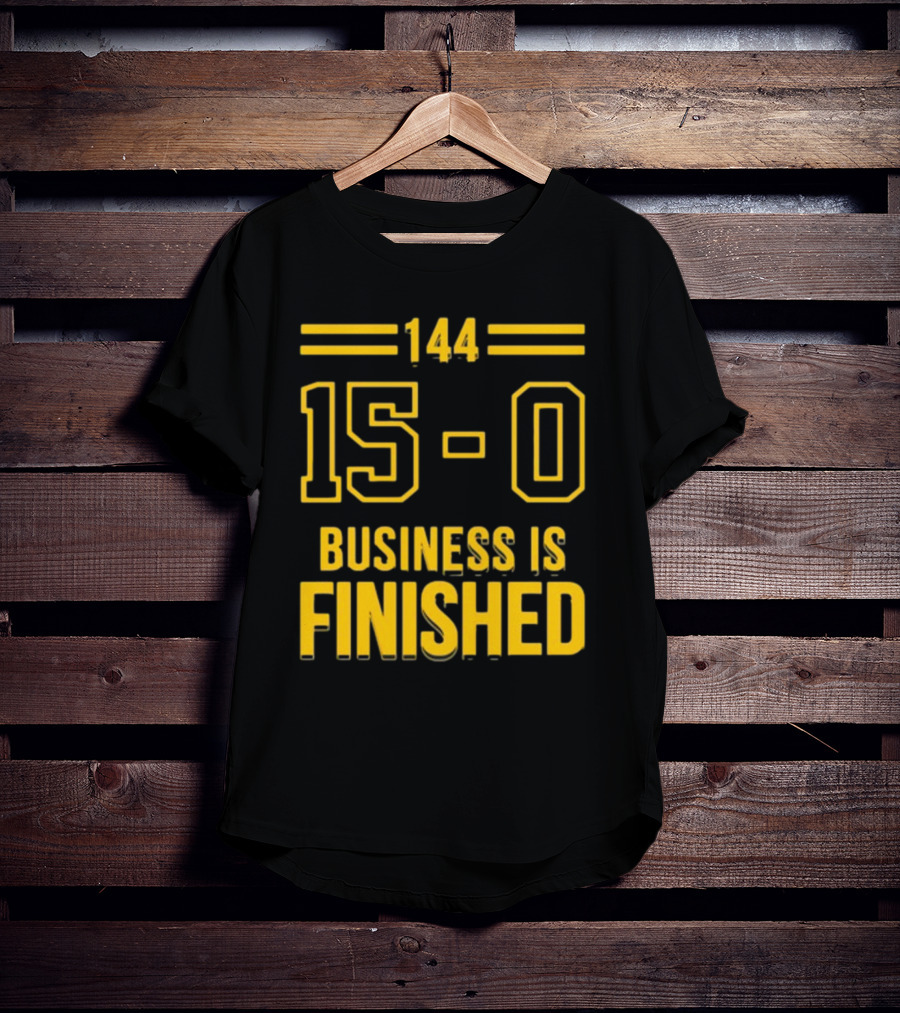 144 15-0 Business Is Finished Triblend T-Shirt