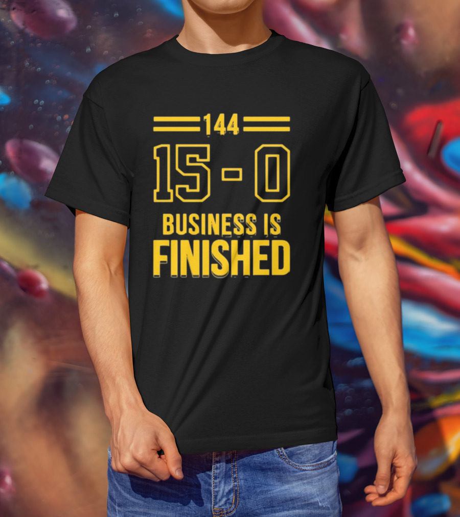 144 15-0 Business Is Finished Triblend T-Shirt