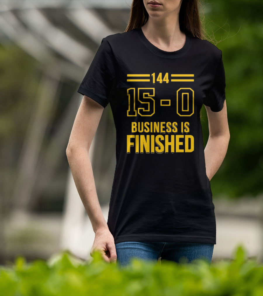 144 15-0 Business Is Finished Triblend T-Shirt