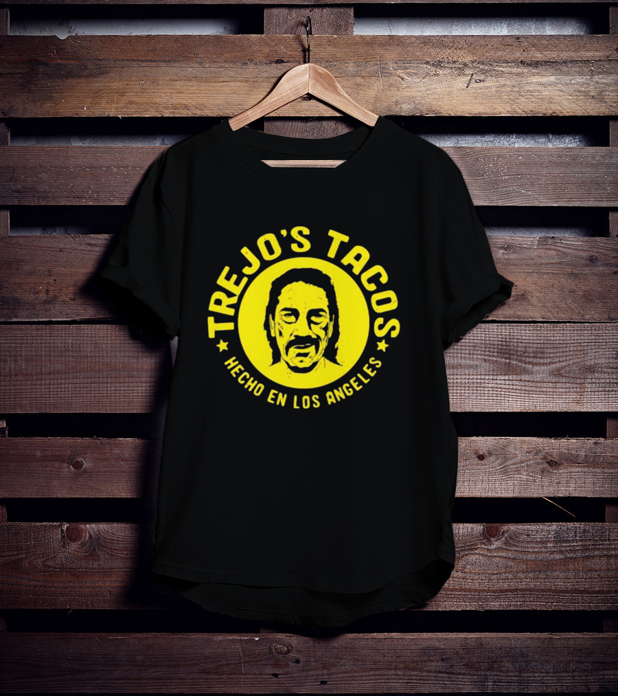 Trejo's Tacos Hecho En Los Angeles Yellow T-Shirt