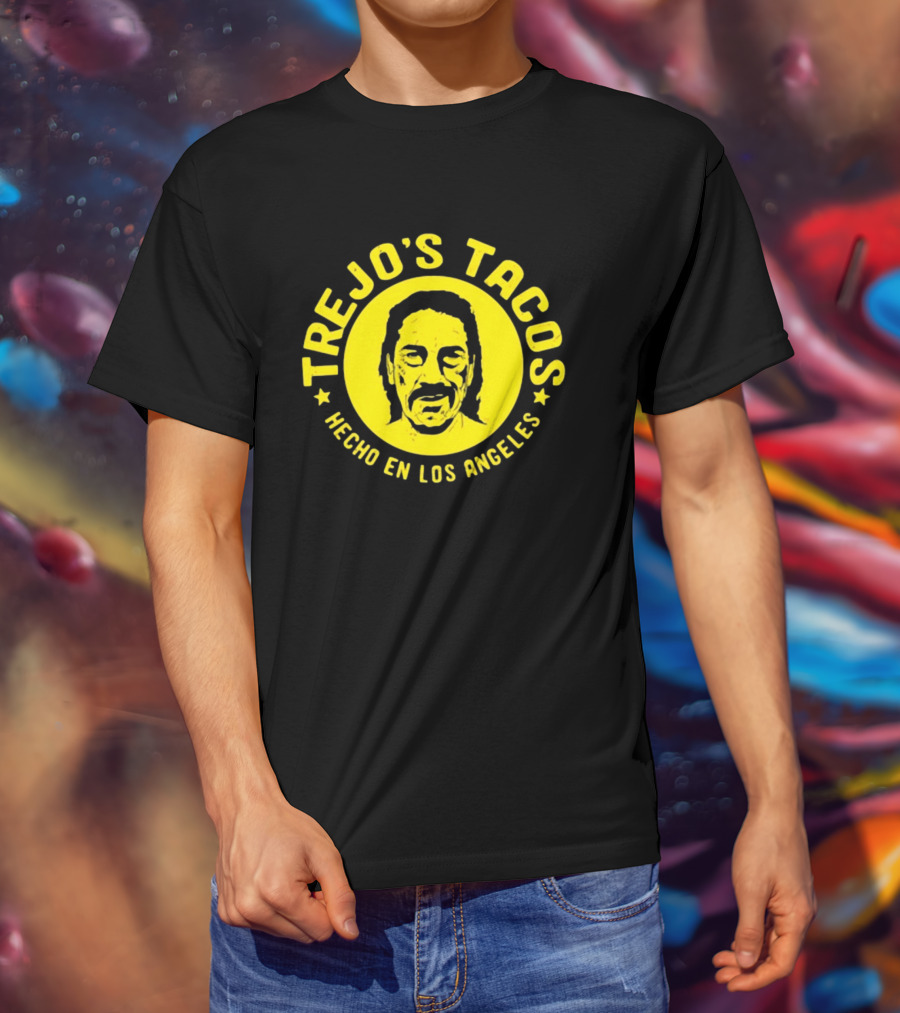 Trejo's Tacos Hecho En Los Angeles Yellow T-Shirt