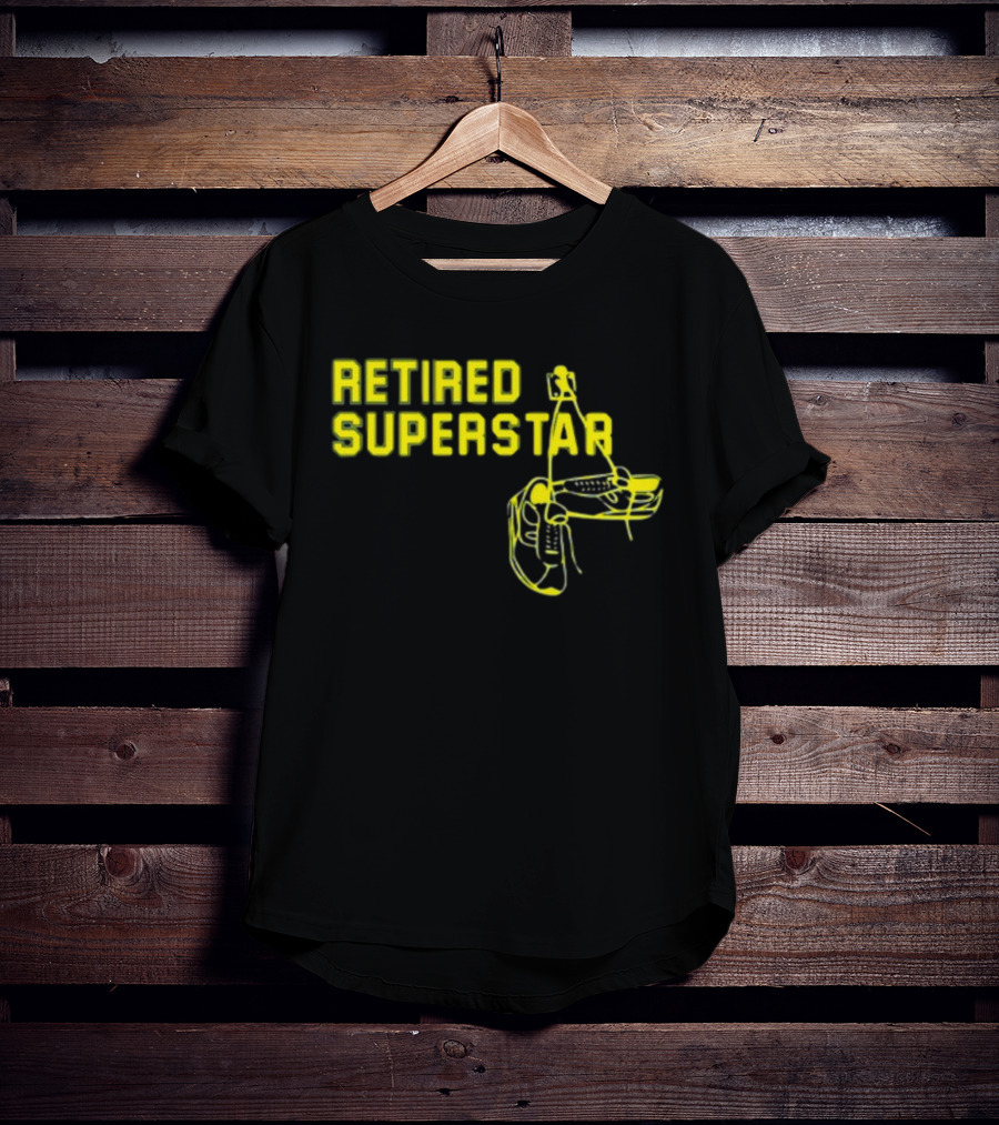 RETired Superstar Hanging Sneakers T-Shirt