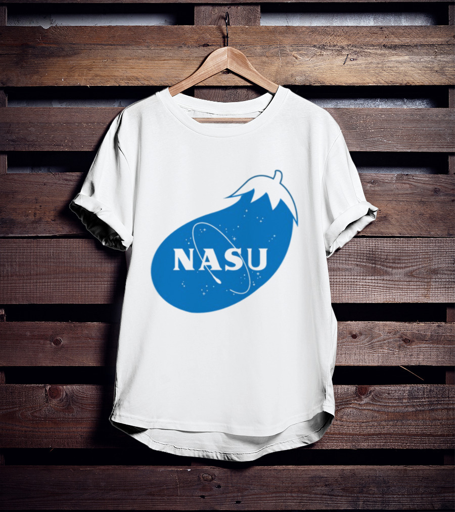 NASA Eggplant Nasu Space T-Shirt
