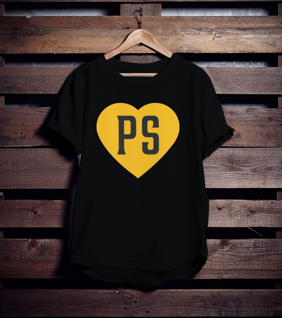 Peter Seidler PS Yellow Heart T-Shirt