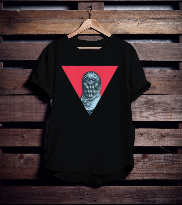 Sprinter99800 Symbol Of Pride And Resistance Red Triangle Masked Figure T-Shirt