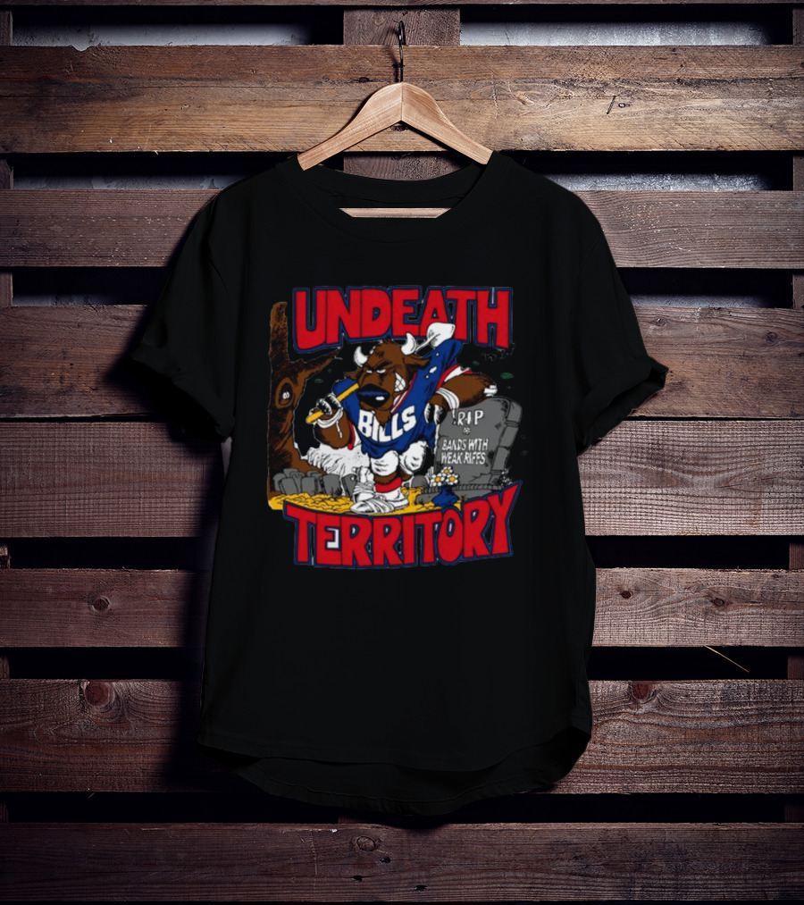 Undeathmetal Undeath Territory Bills Rip Bands With Weak Riffs T-Shirt